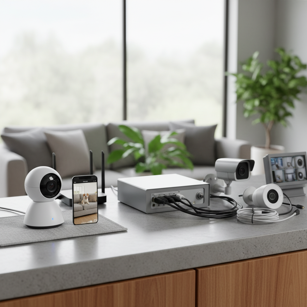 Indoor Security Camera vs Wired Systems: Making the Smart Choice for Home Security